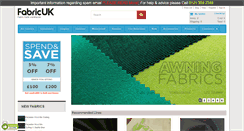 Desktop Screenshot of fabricuk.com
